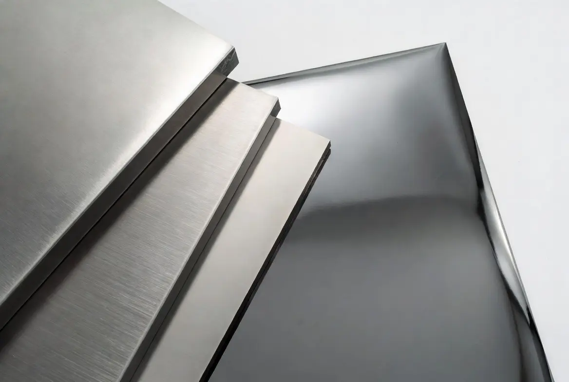 stainless steel surface finishes for hygienic food processing application
