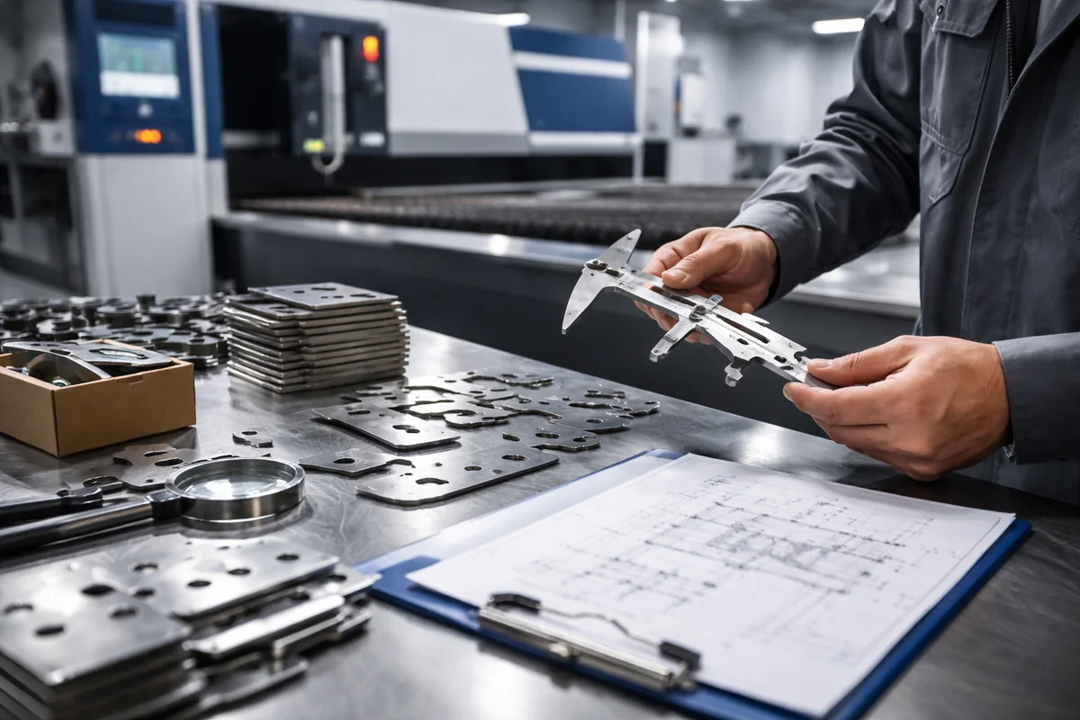 Stainless steel laser cutting documentation requirements