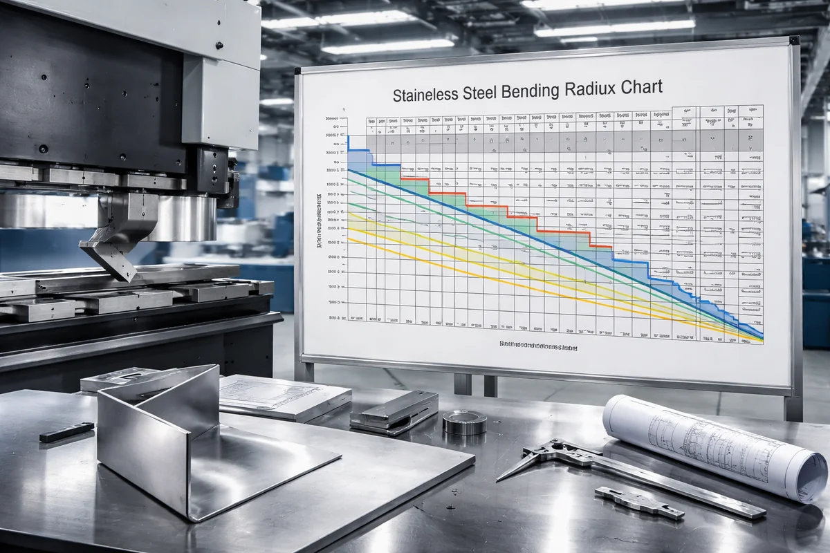 K-Factor and Bend Allowance for Stainless Steel — industrial application