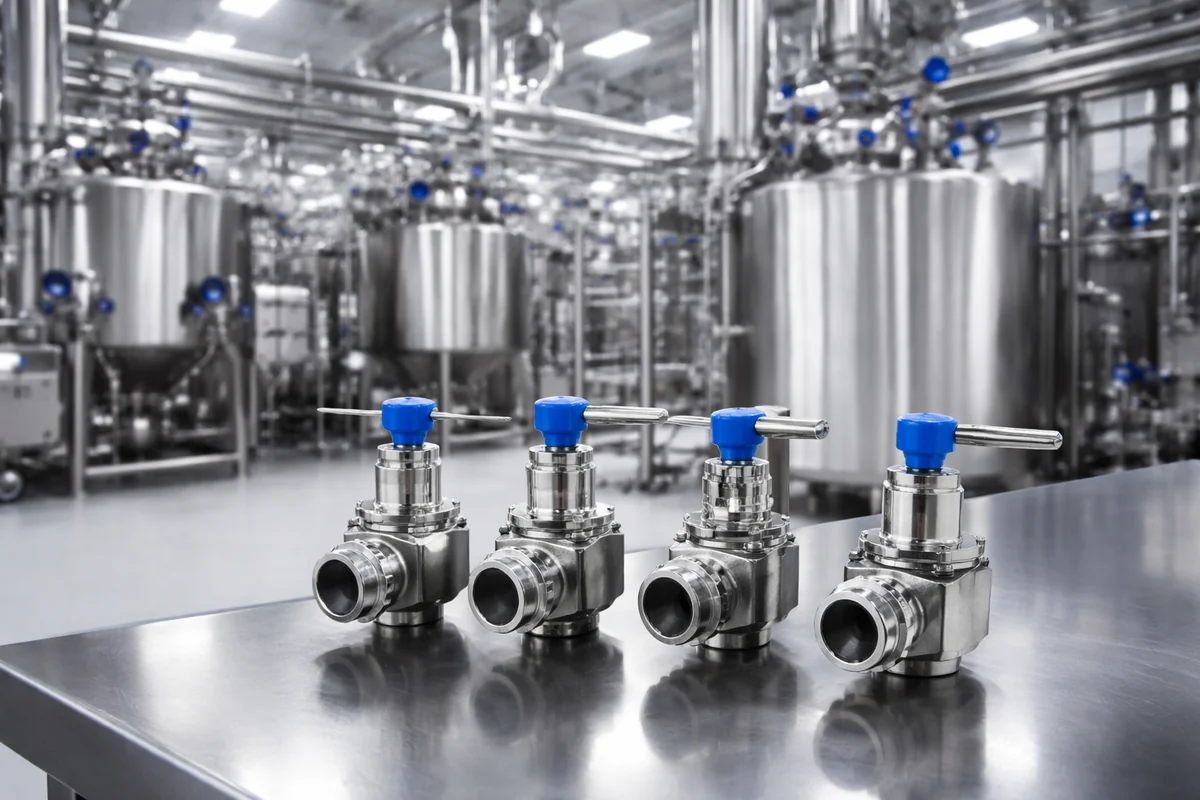 Dairy processing stainless steel tanks and equipment