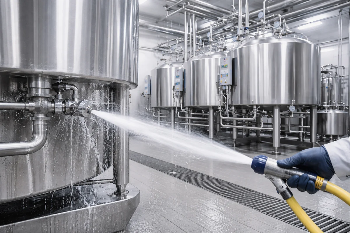 Surface finish quality for dairy grade stainless steel