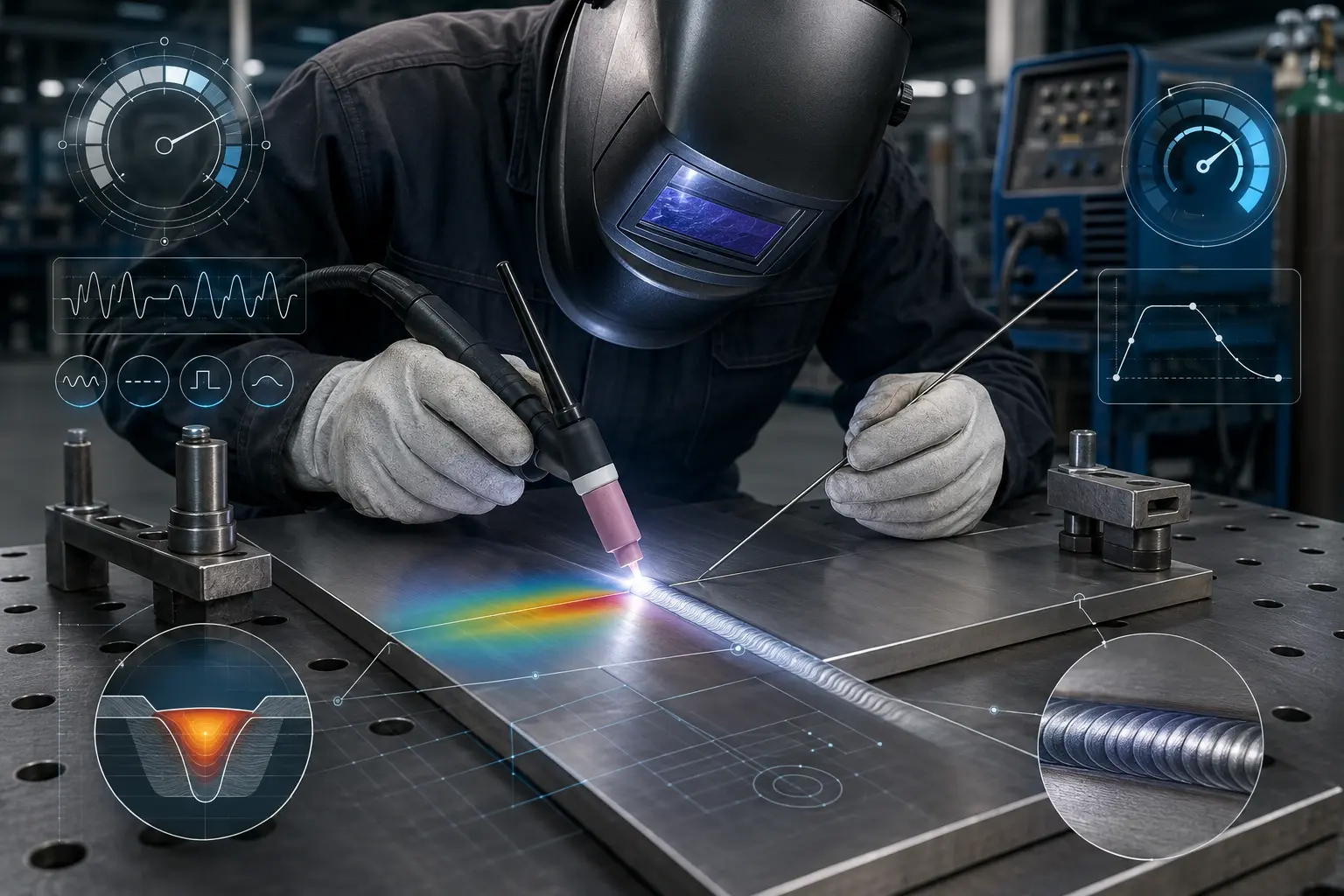 2205 duplex stainless steel welding heat input control